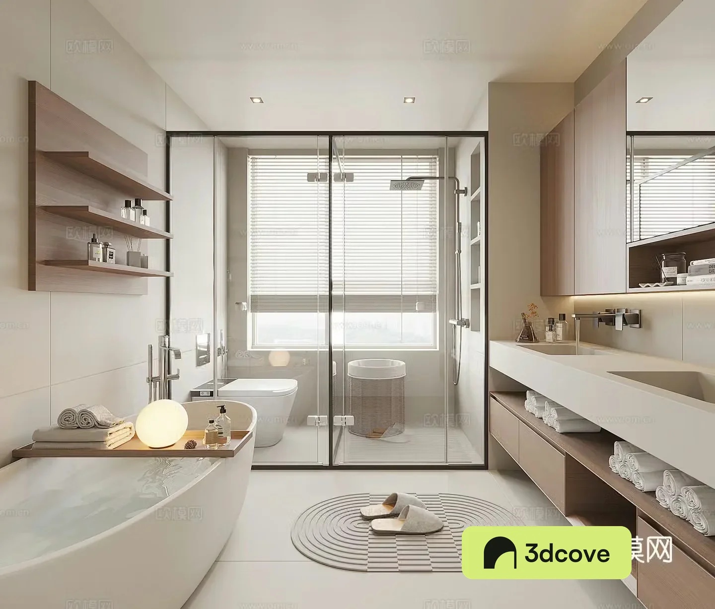 Modern bathroom