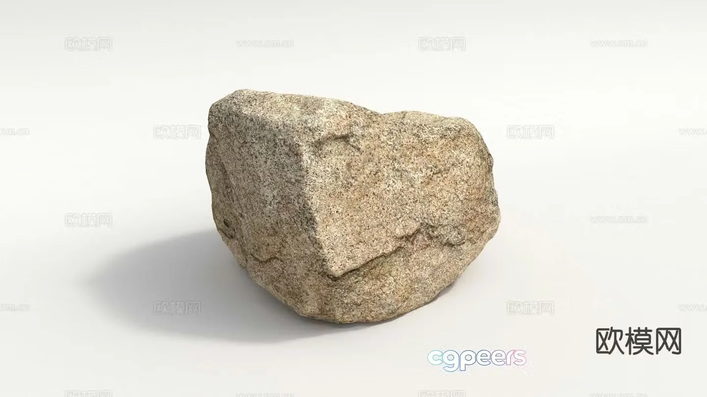 Landscape stone stone 3d model