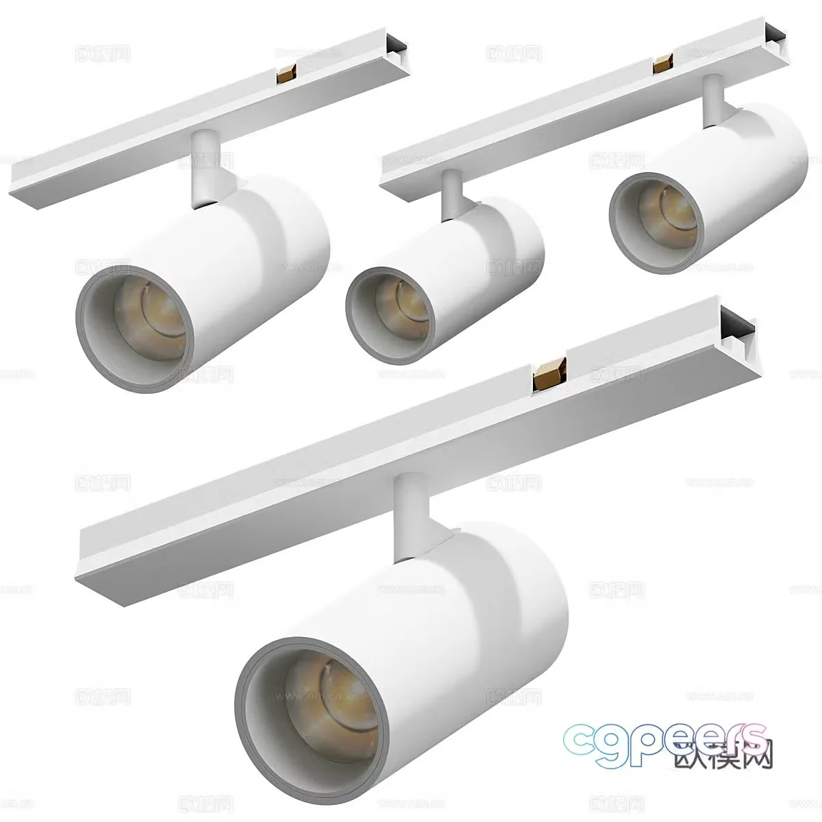 Modern simple chandelier chandelier simple chandelier living room chandelier lamp 3d model
