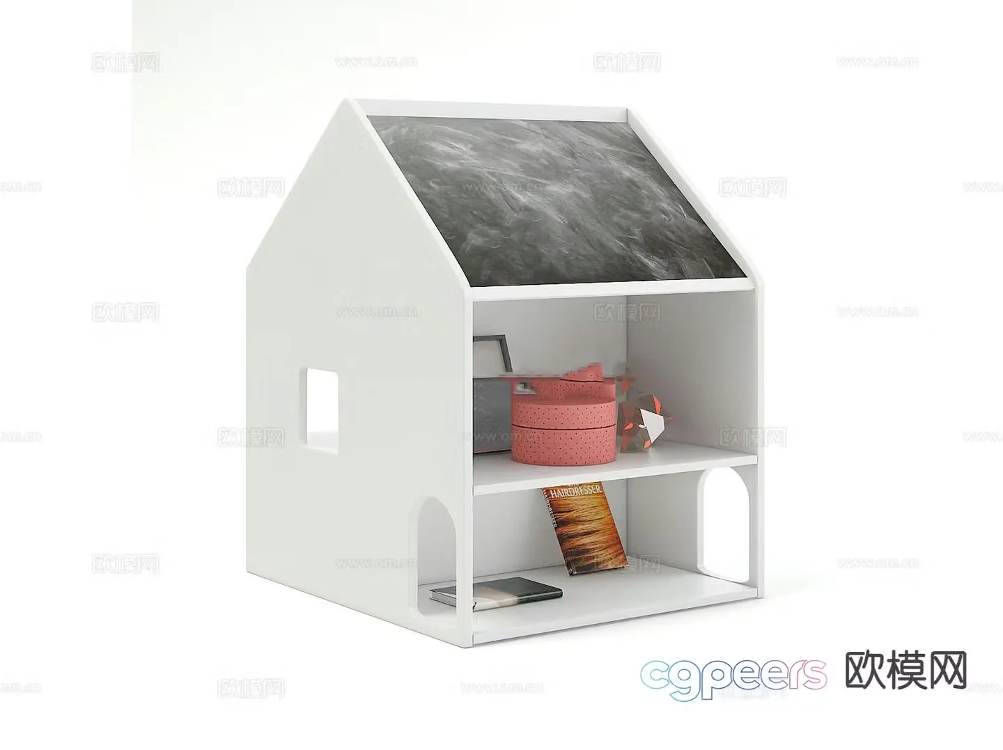 Children’s cabinet toy cabinet 3d model