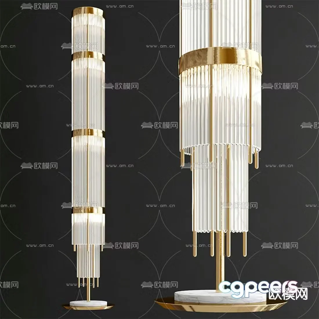 FLOS floor lamp 3d model