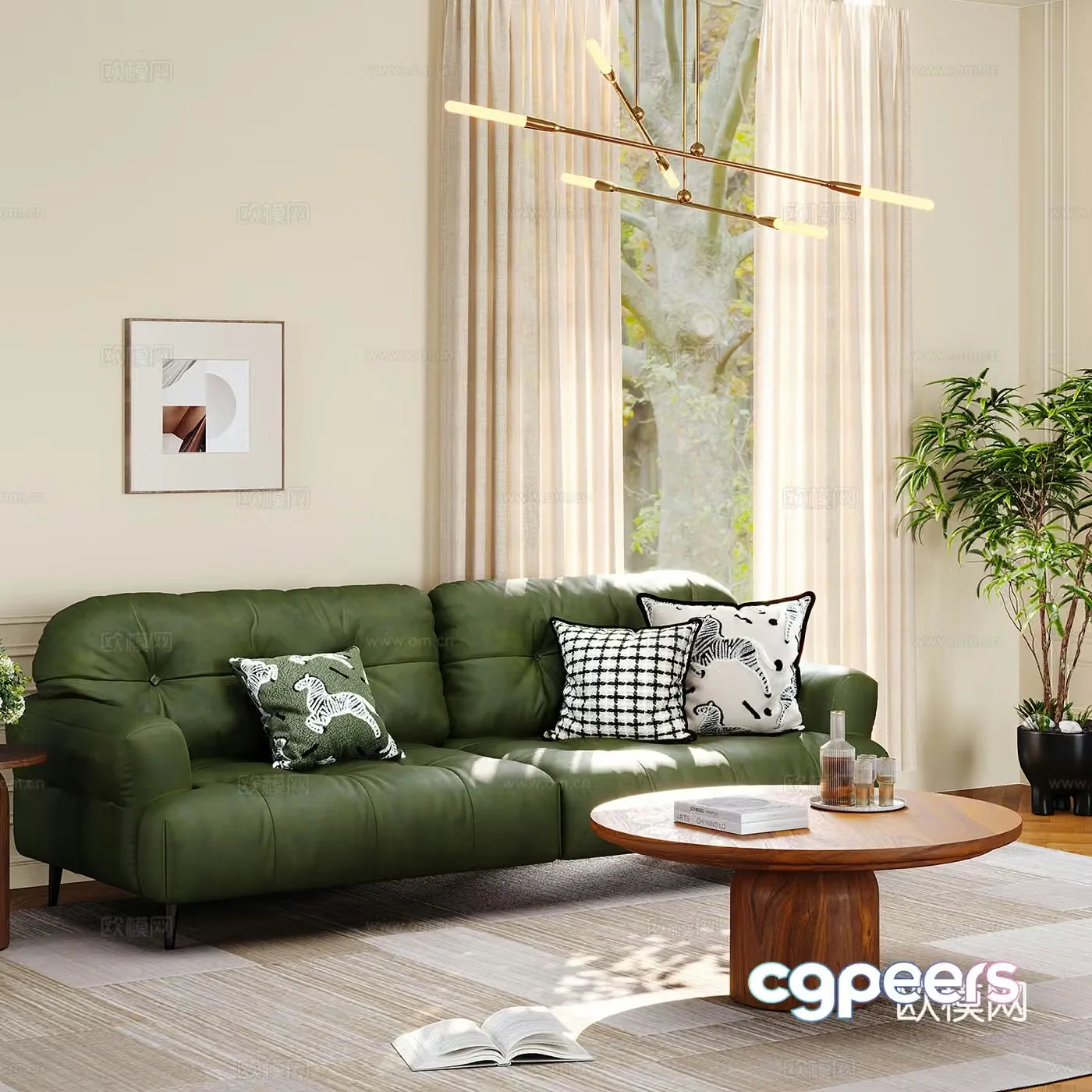Living room 3d model