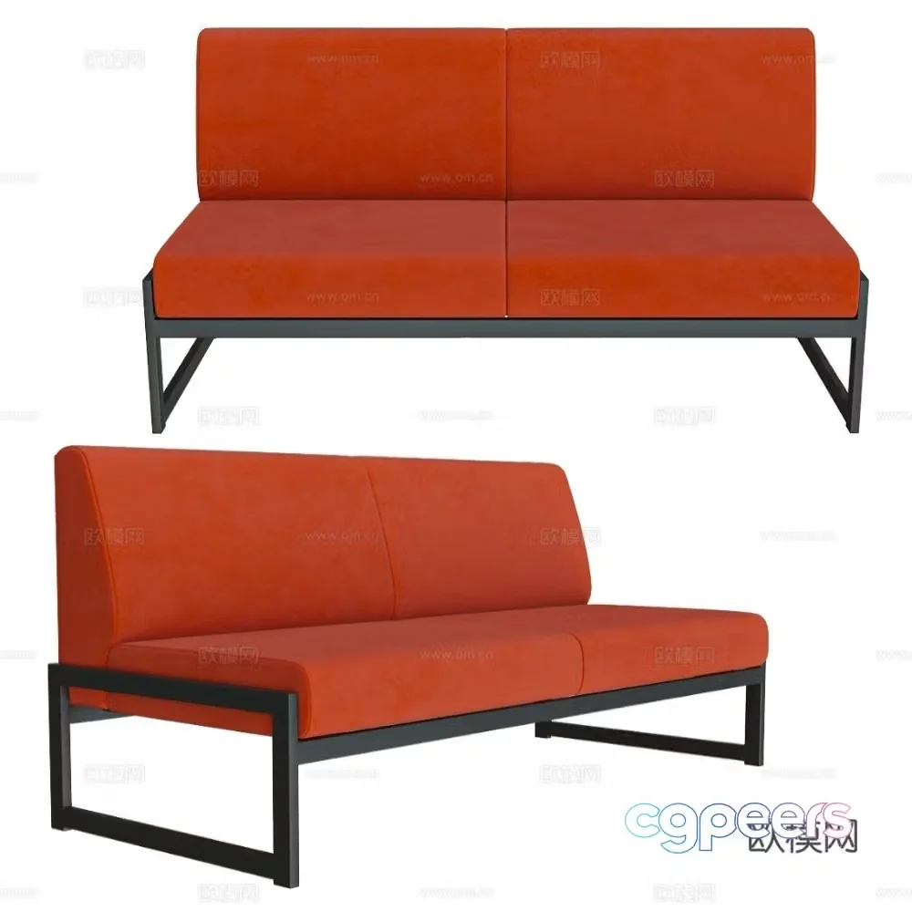 Chiedo Cover loveseat 3d model