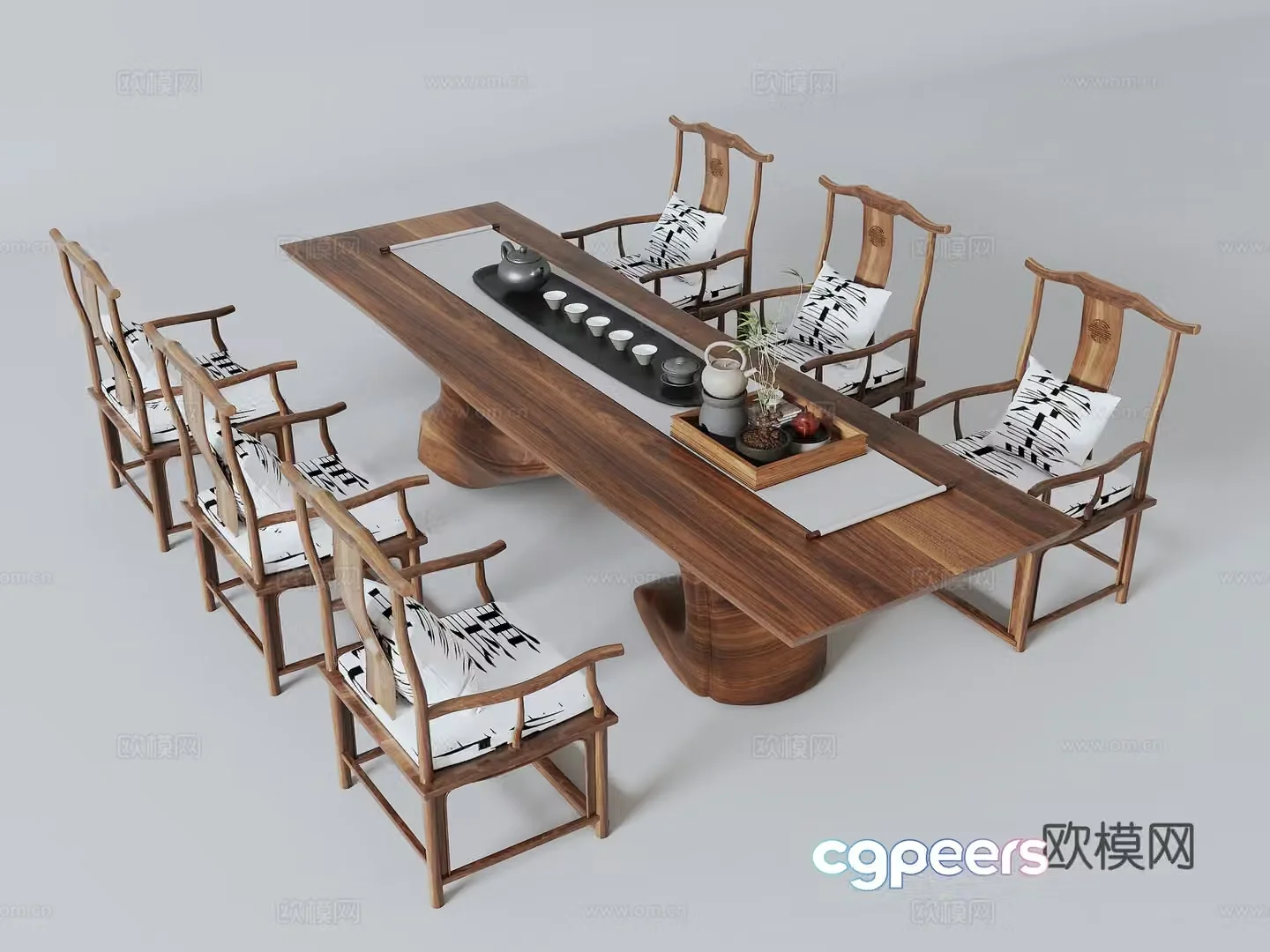 Tea table 3d model