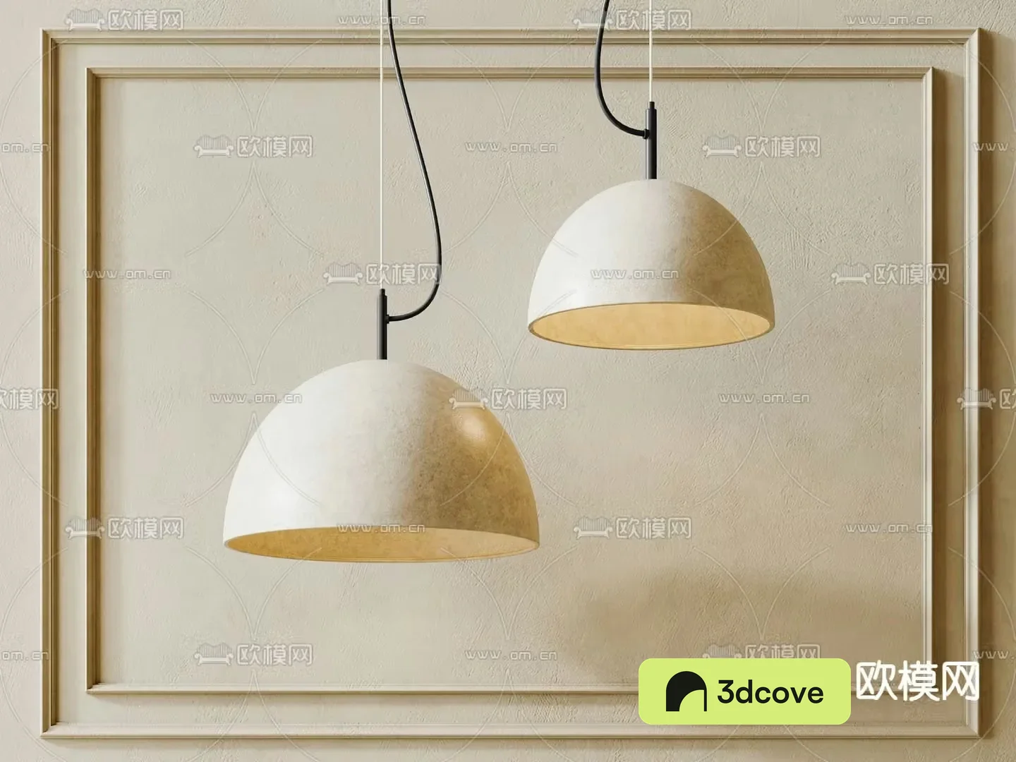 Wasabi Chandelier 3D Model