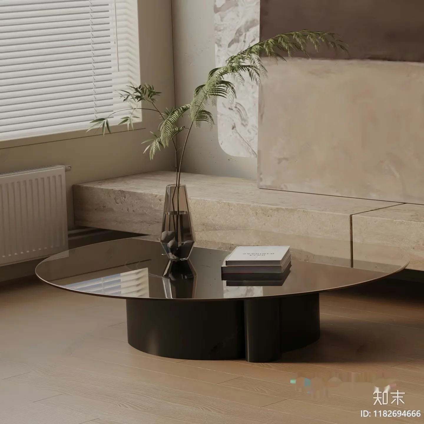 Modern Living Room 3D Model – 6869 – VRAY Render