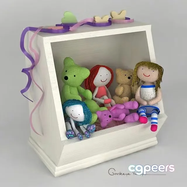 3ds Max Free – Box this toys