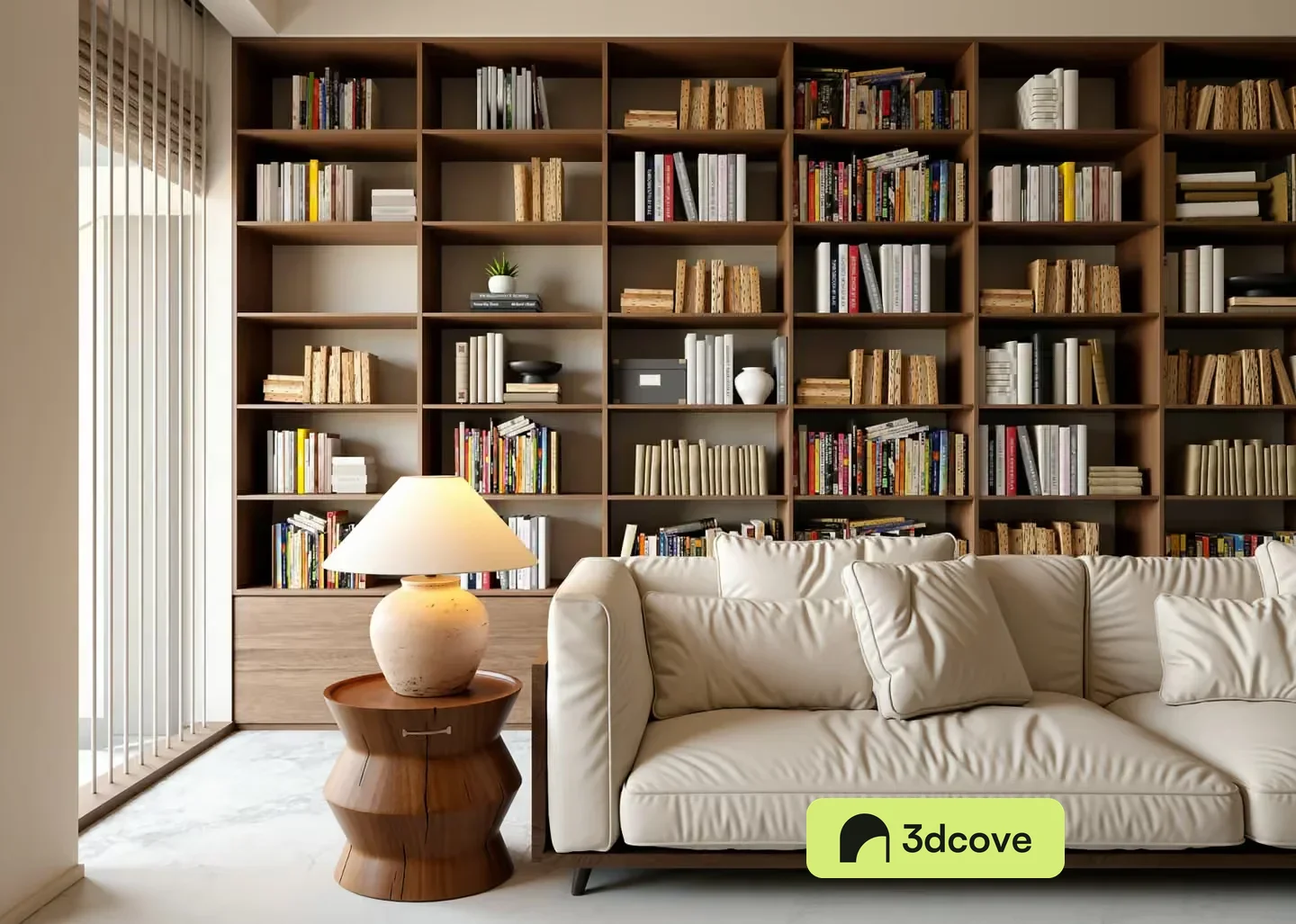 Modern White Sofa