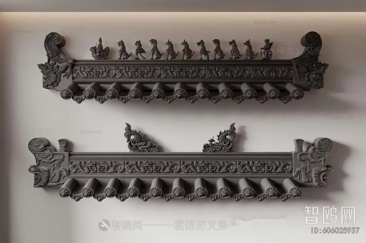 A Decorative Wall Hanging 3D Model – 13617 – VRAY Render