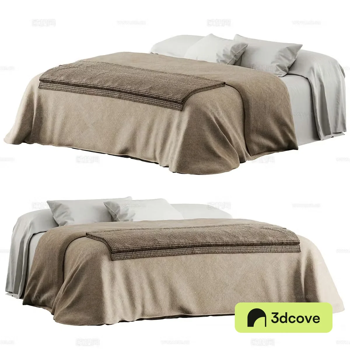 New Chinese style wabi sabi bedding