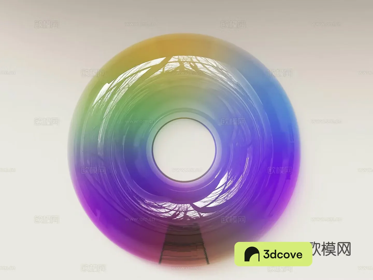 Modern pendants colorful round wall decoration modern simple pendants round jasper pendants special glass