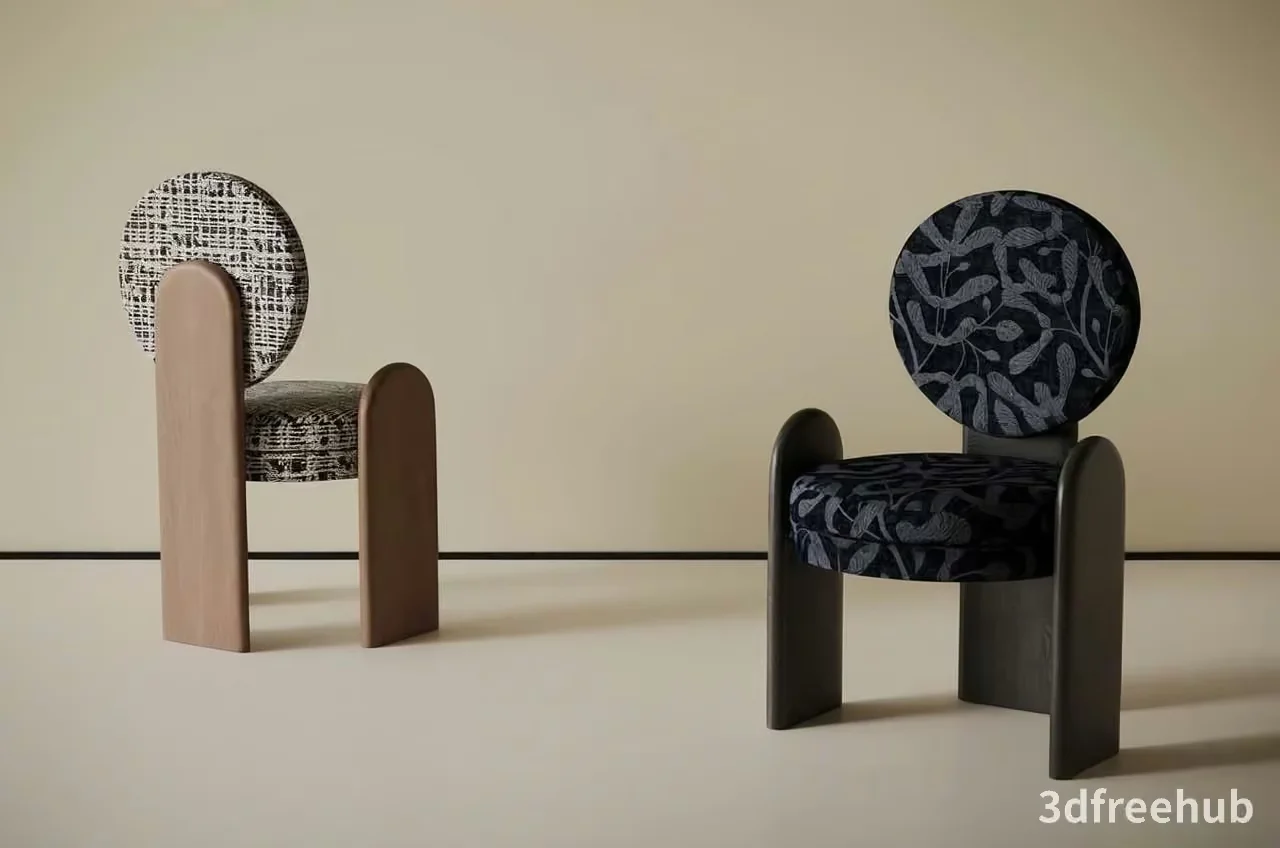 Modern 3D Chairs 3D Model – 21311 – VRAY Render