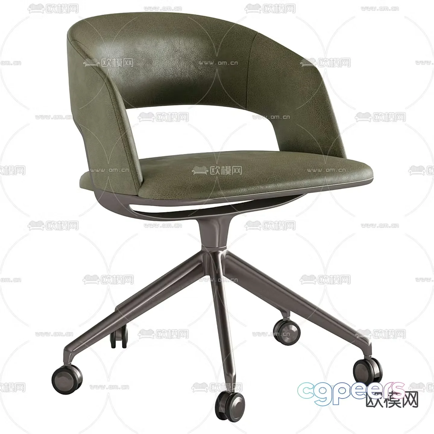 Office chair conference chair staff chair 3d model