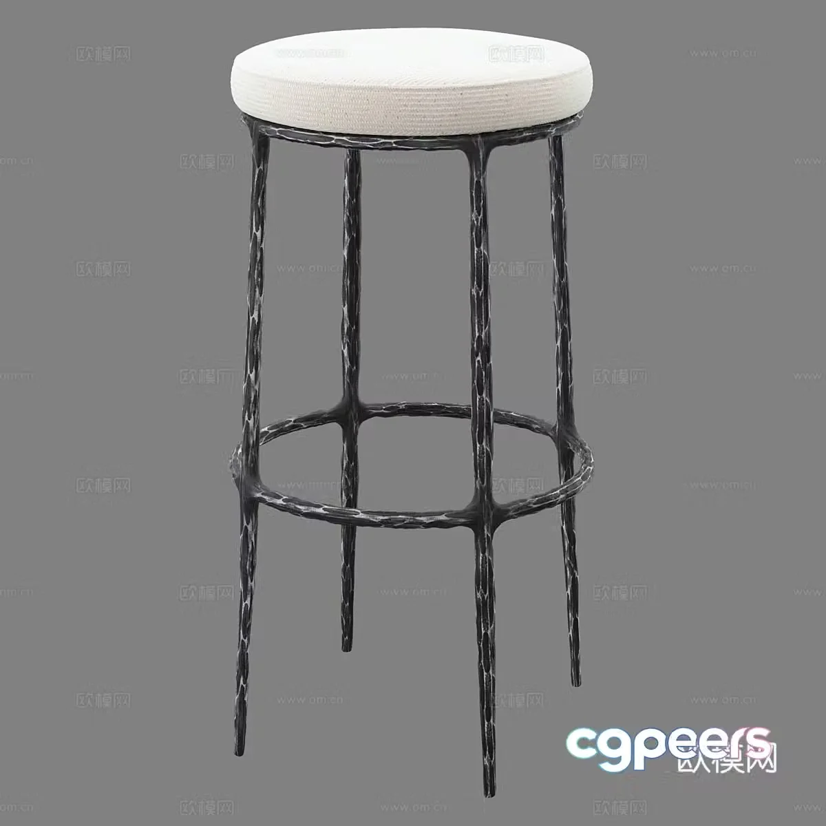 Bar stool 3d model