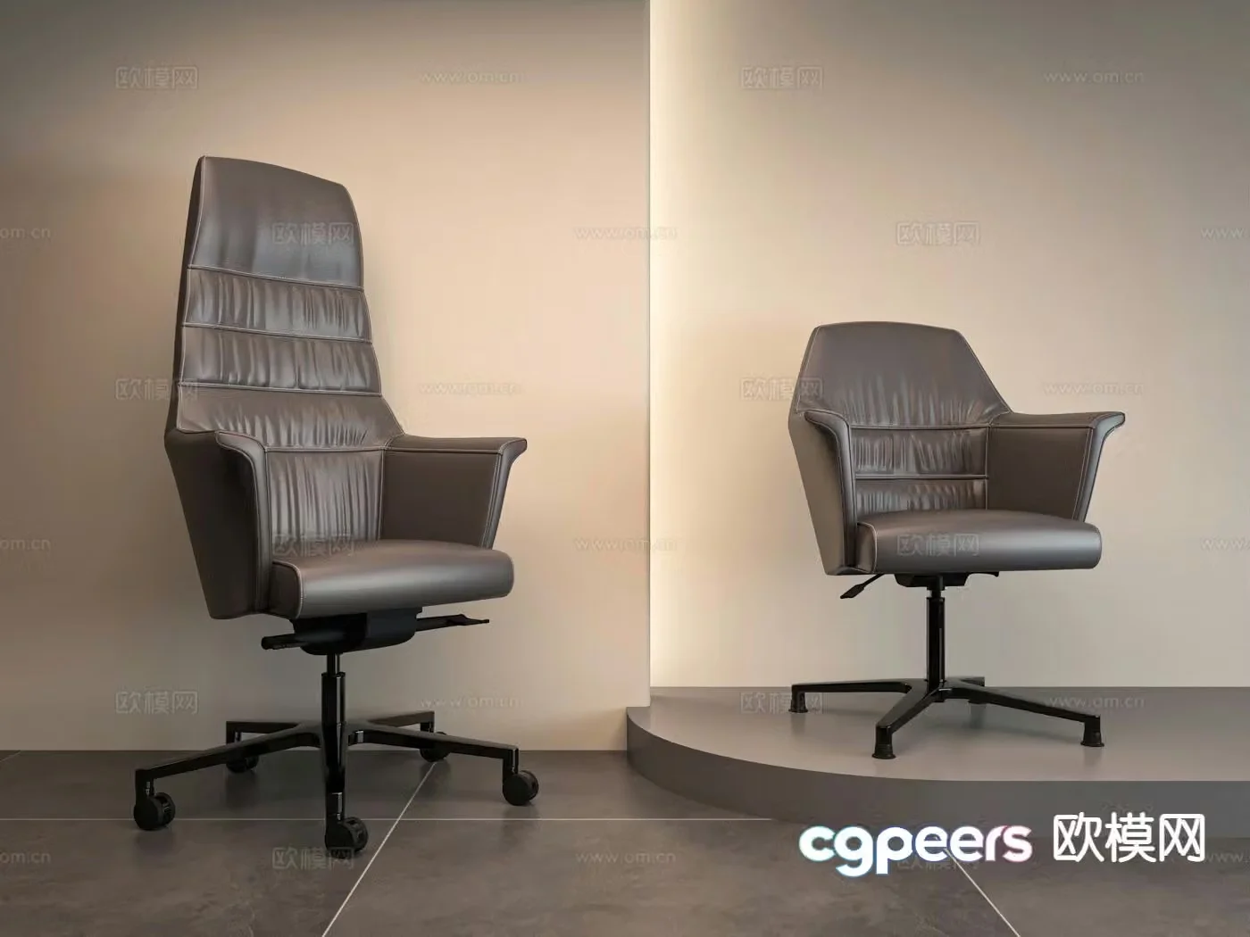 Modern conference chair office chair executive chair 3d model