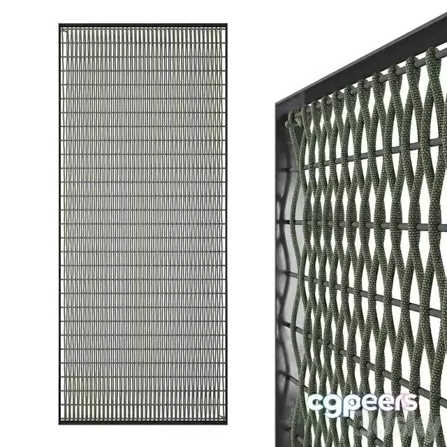 3ds Max Free – Partition Made of Cables 5