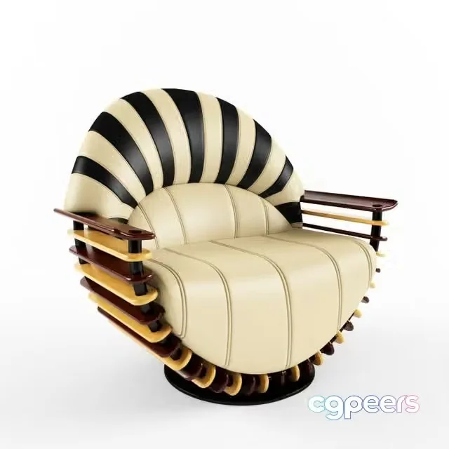 3ds Max Free – Luxor, armchair