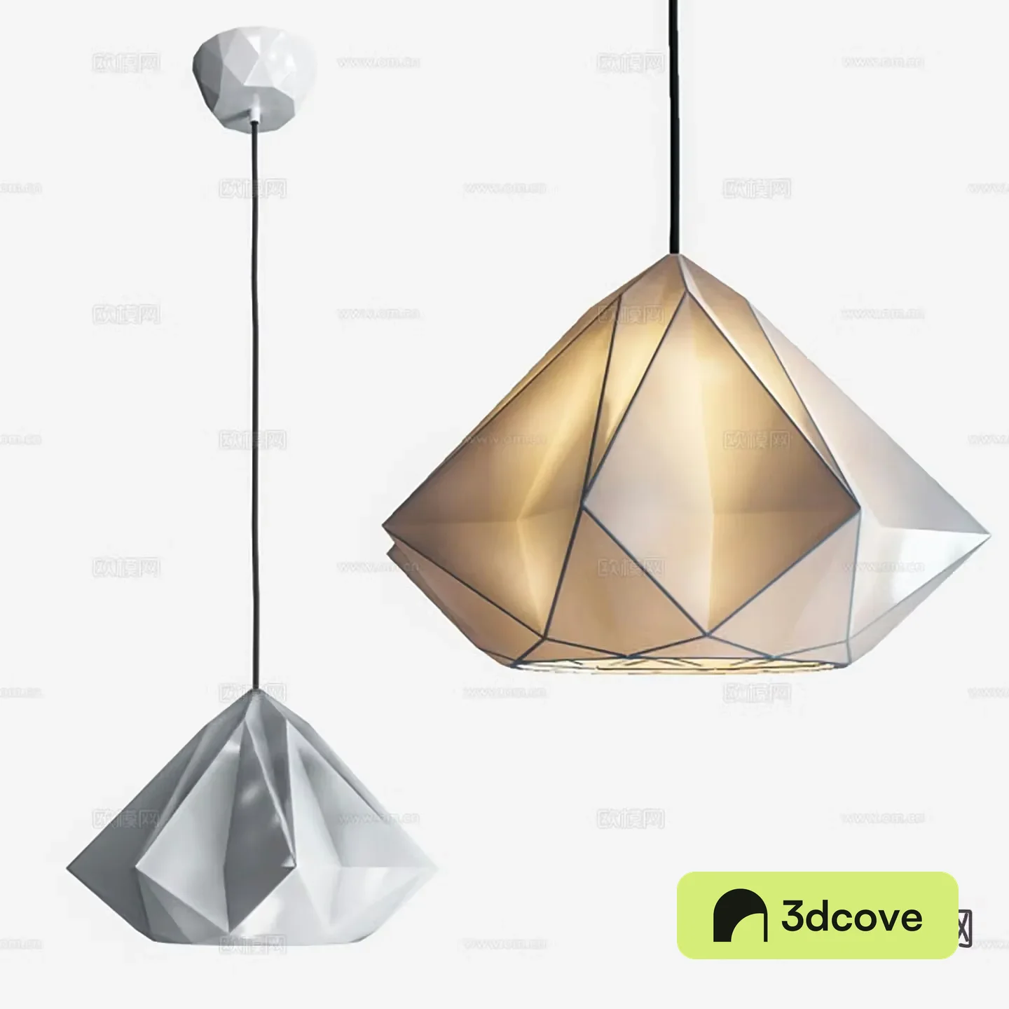 Modern interior chandelier