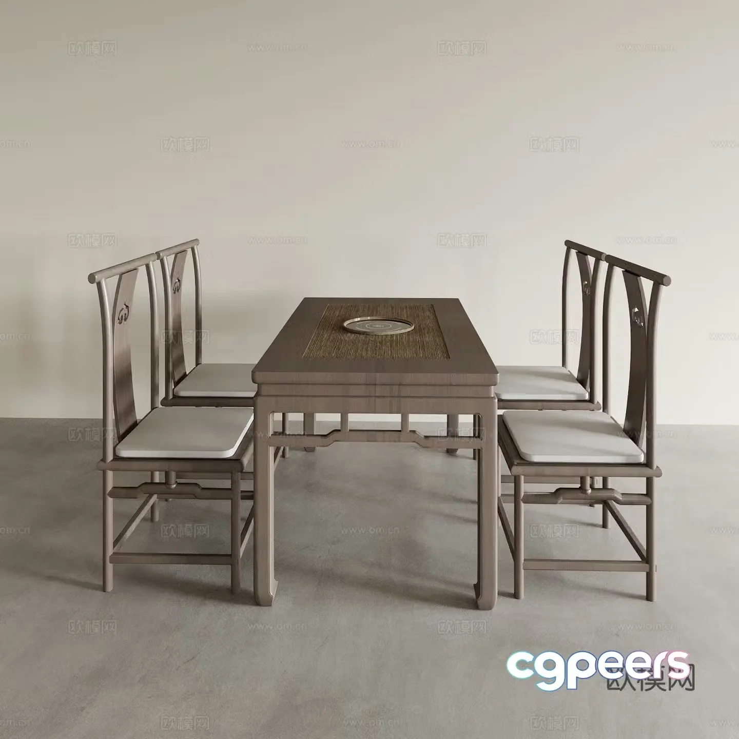 Dining table and chairs living and dining table and chairs dining table and chairs wine table and chairs table and chair combination 3D model