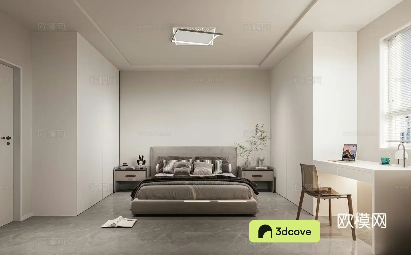 Modern bedroom