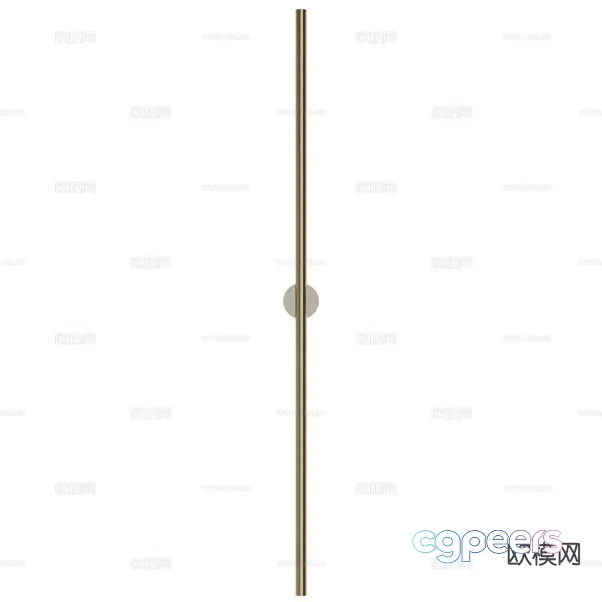 Modern wall light 3d model