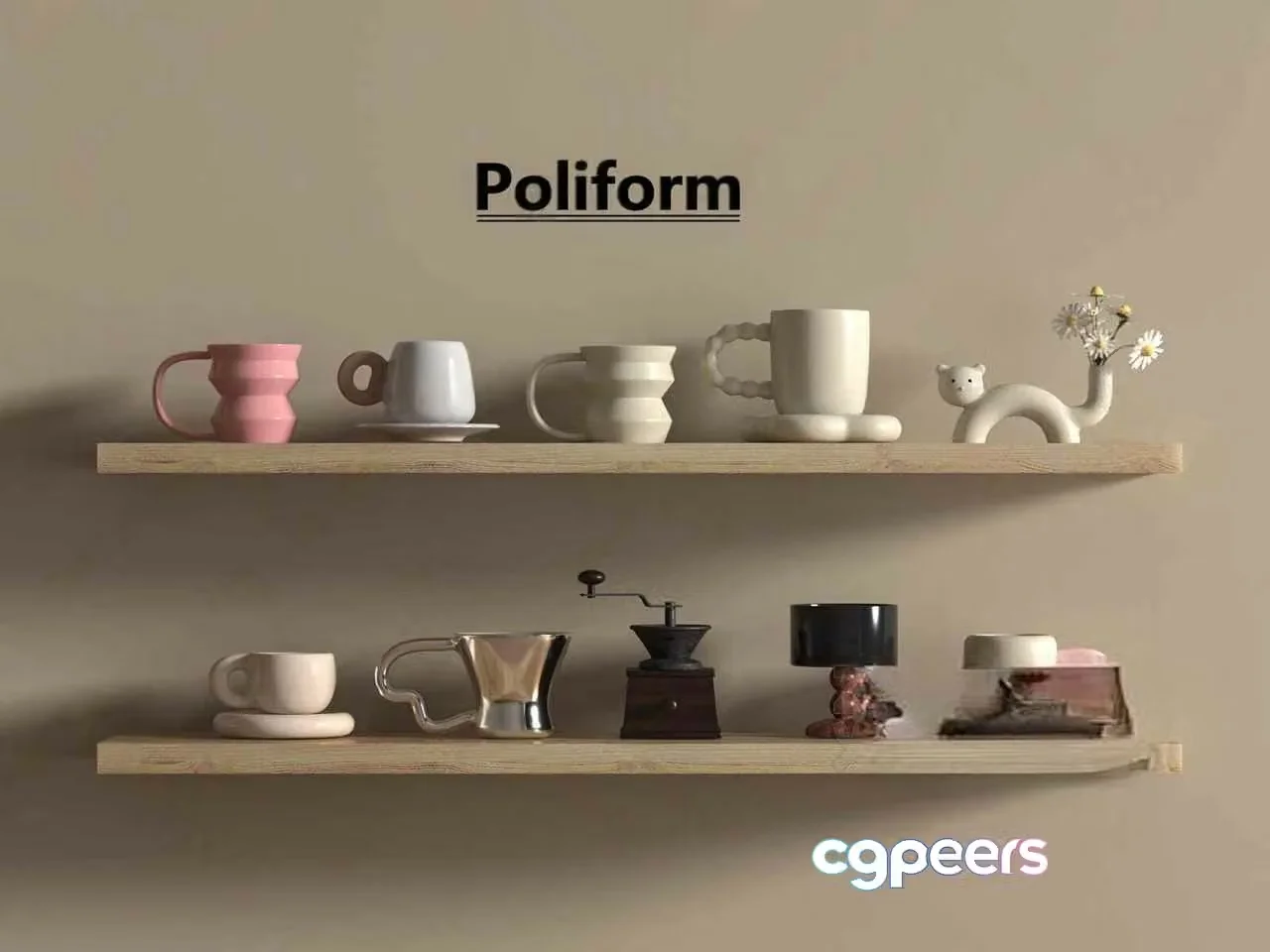 Poliform Furniture 3D Model – 9761 – VRAY Render