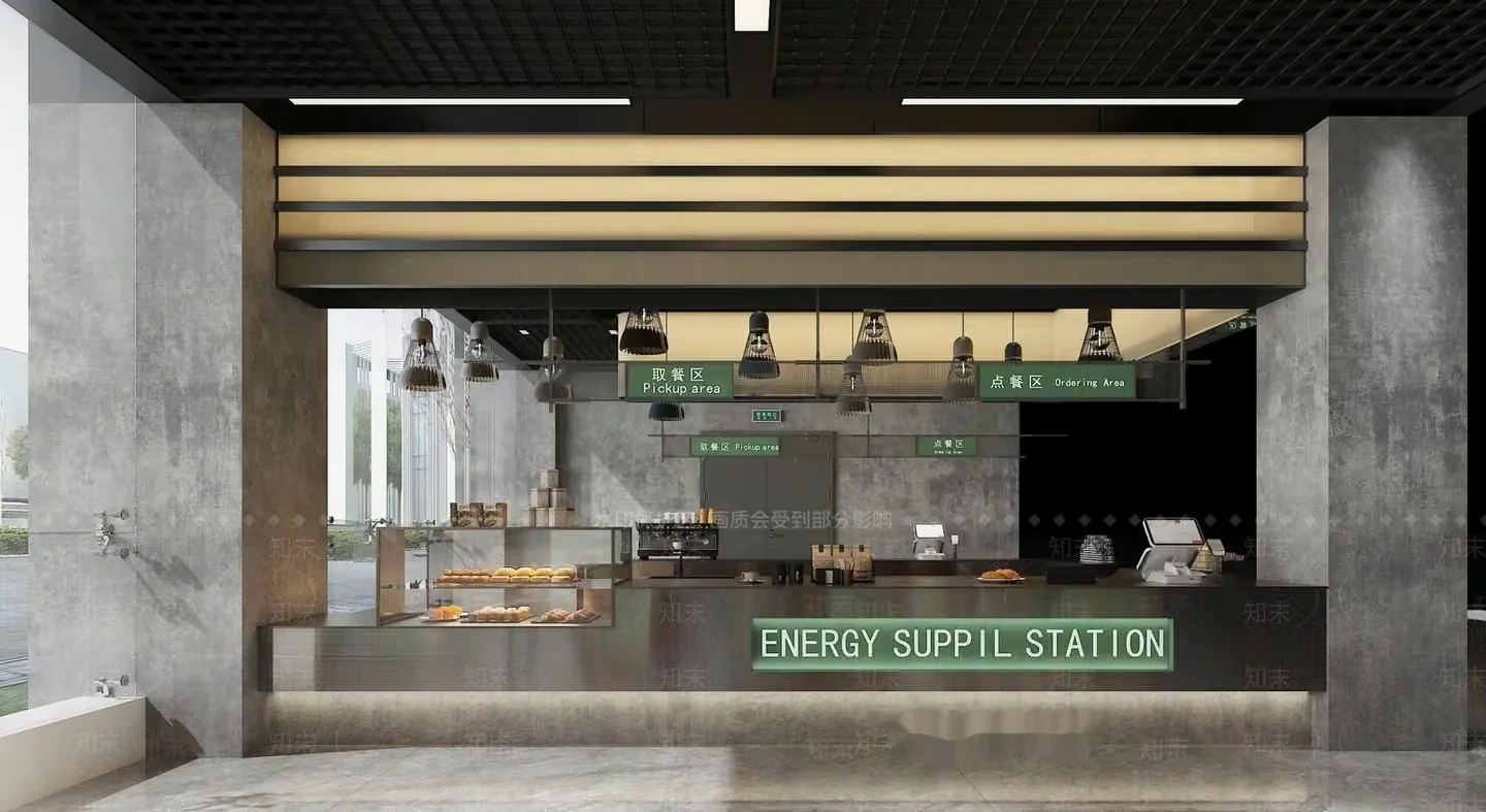 Energy Supply Station 3D Model – 10725 – VRAY Render