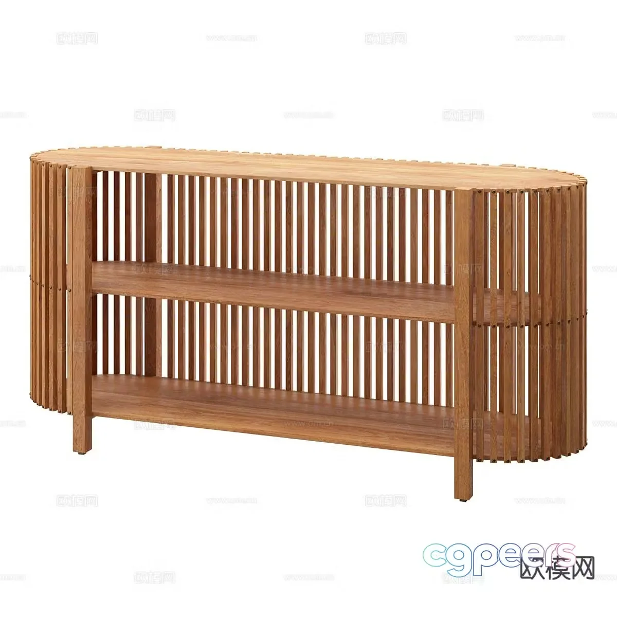 Nordic TV cabinet 3d model