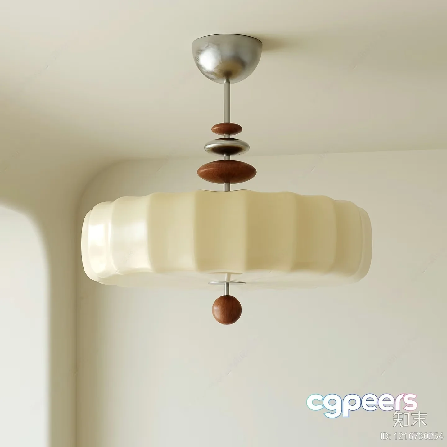 Gold Light Fixture 3D Model – 14179 – VRAY Render