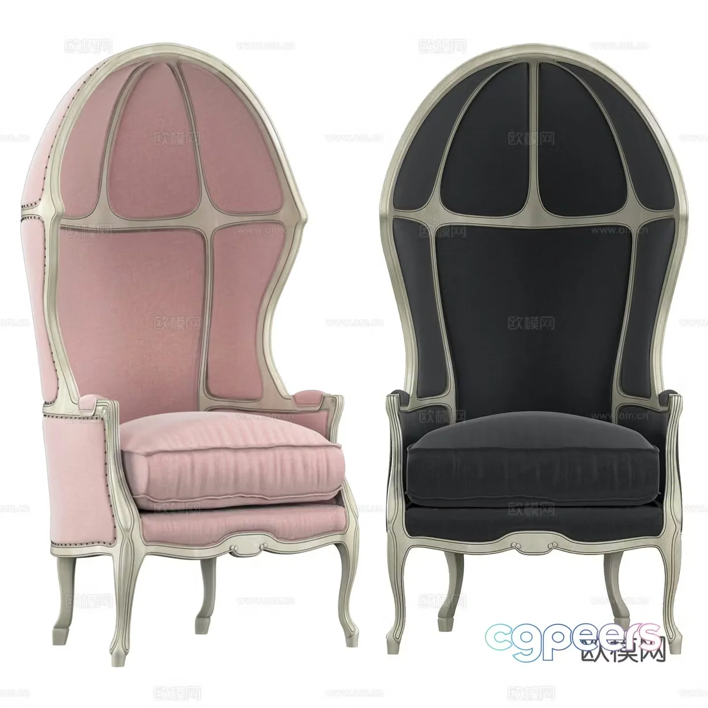 Single sofa 3d model