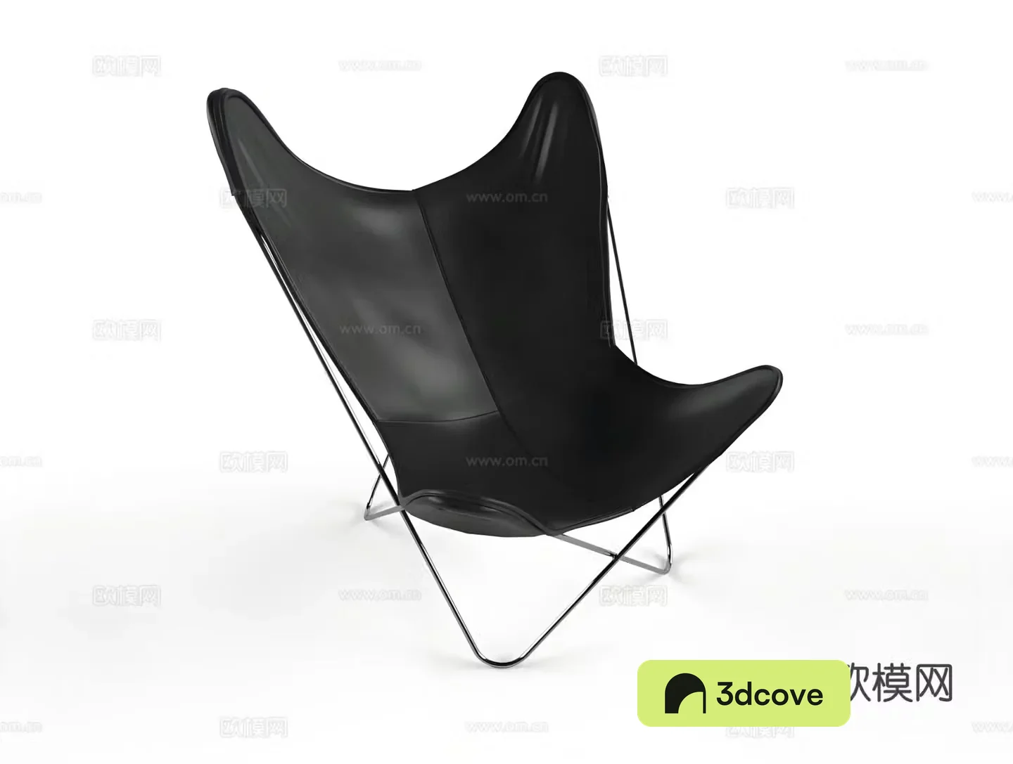 Leather chair lounge chair