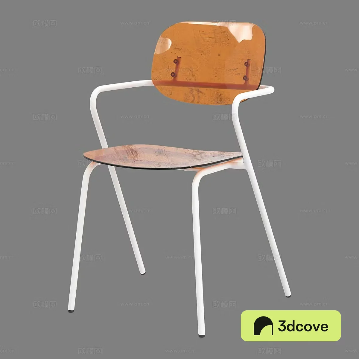 Modern simple chair acrylic chair
