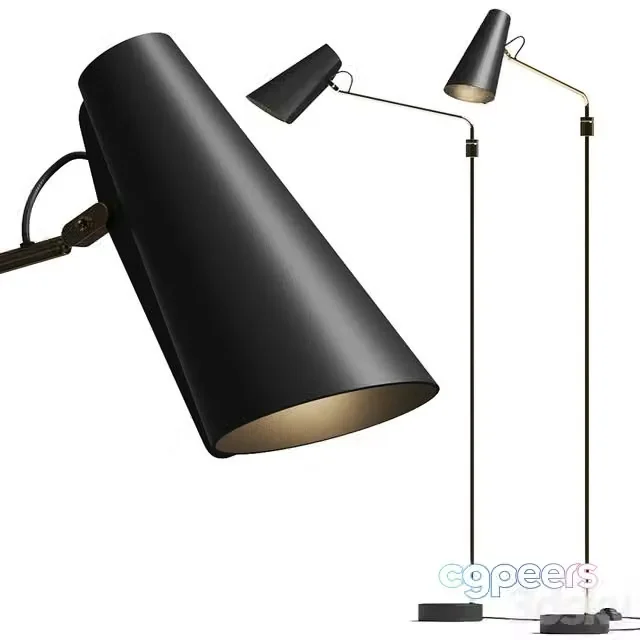 3ds Max Free – Northern Birdy Swing Floor Lamp