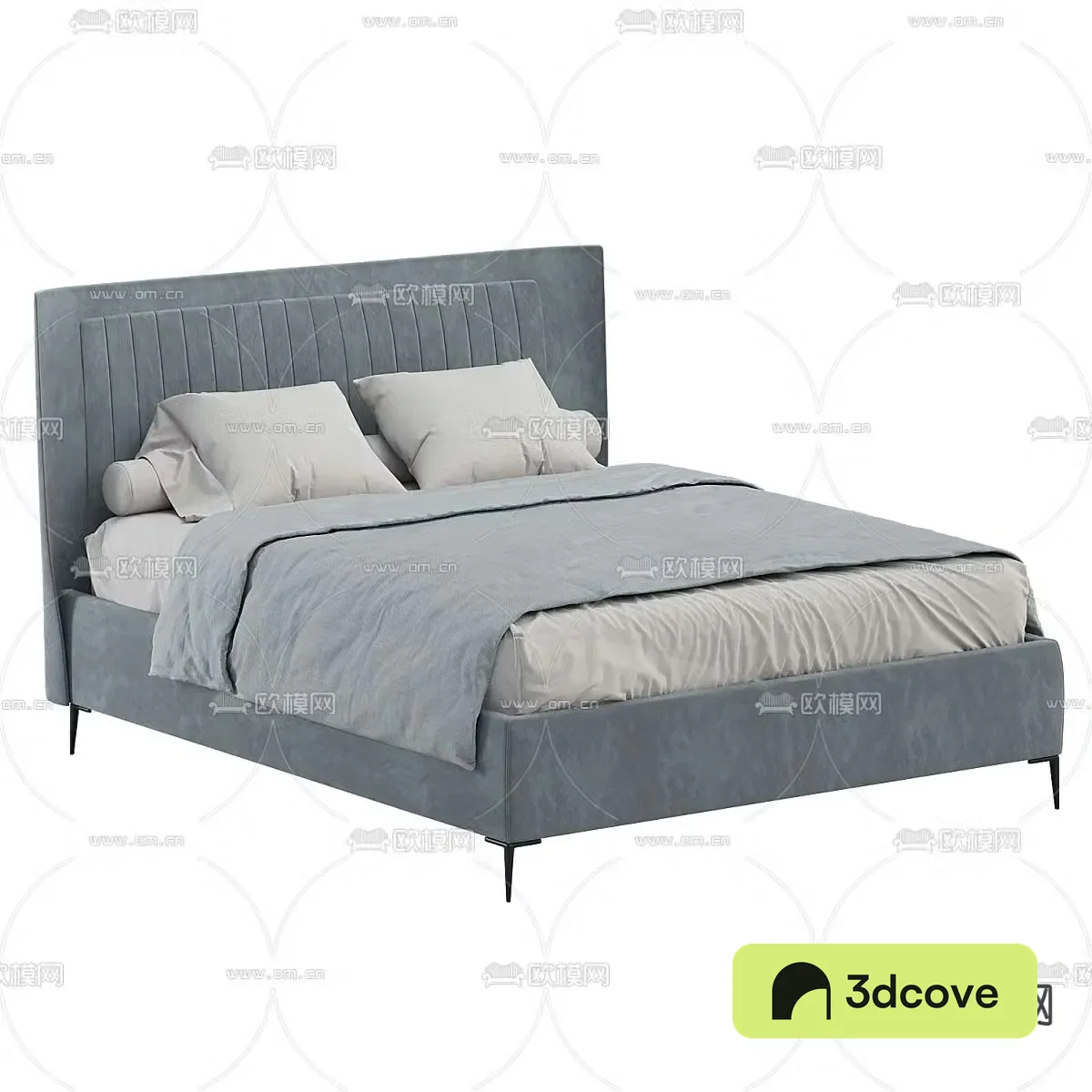 Modern double bed