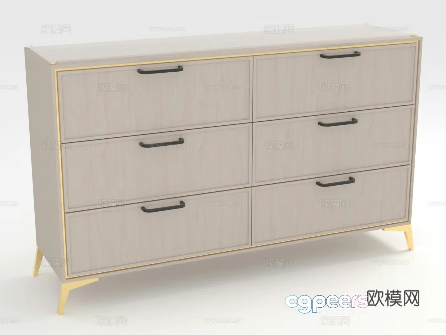 Chest of drawers chest of drawers wooden cabinets storage cabinets 3d model