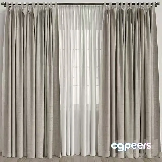3ds Max Free – Curtain A025