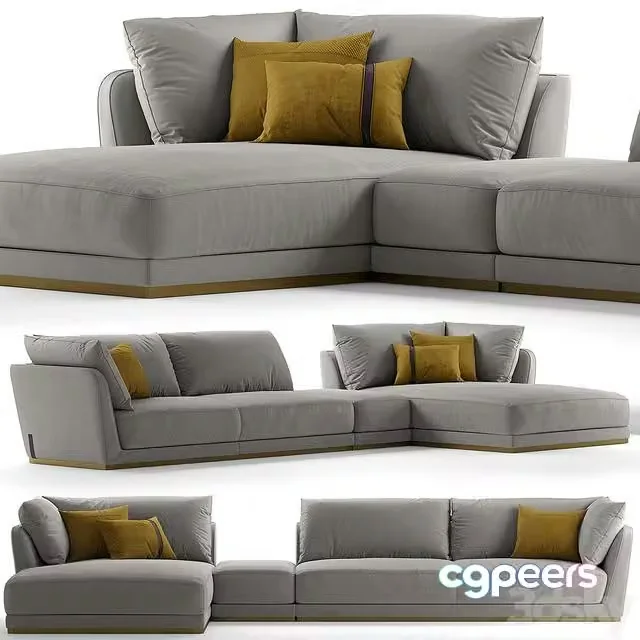 3ds Max Free – Sofa ulivisalotti dorian