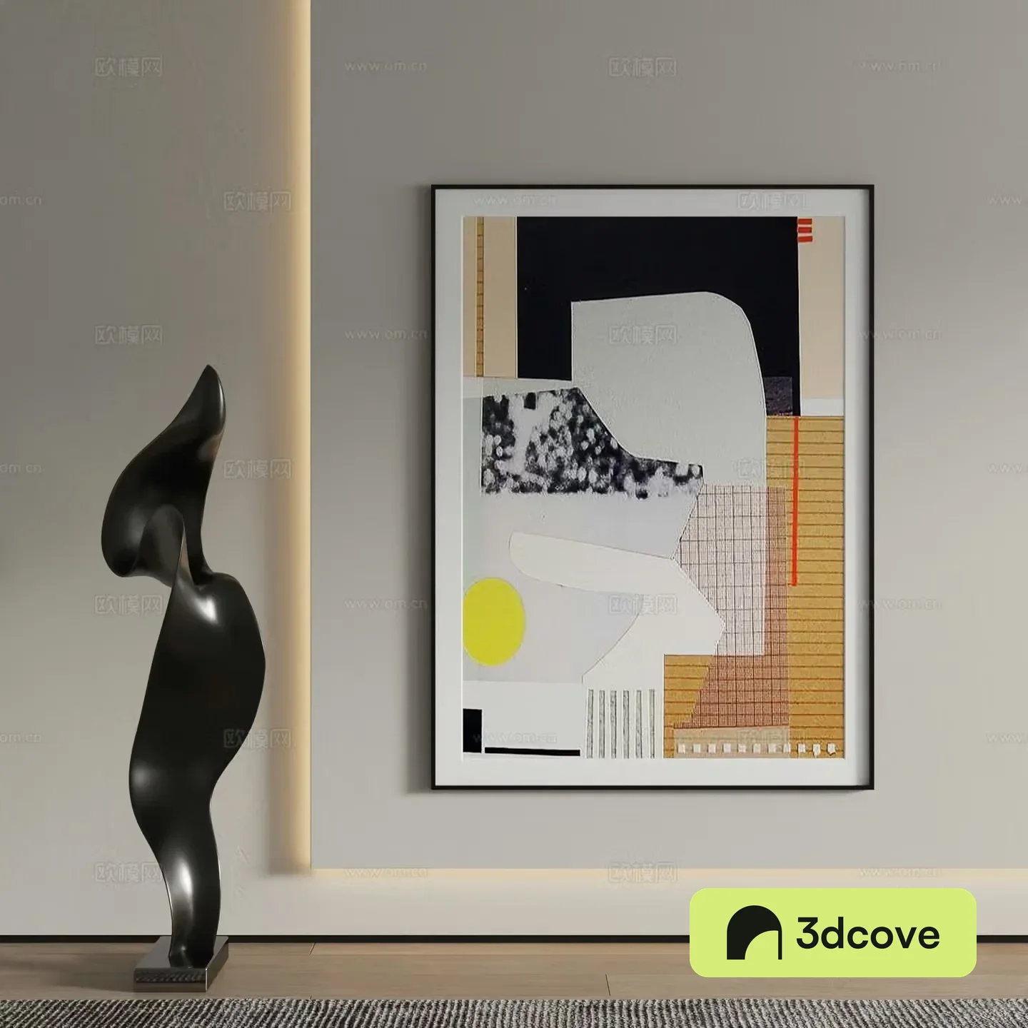 Decorative painting abstract painting hanging painting
