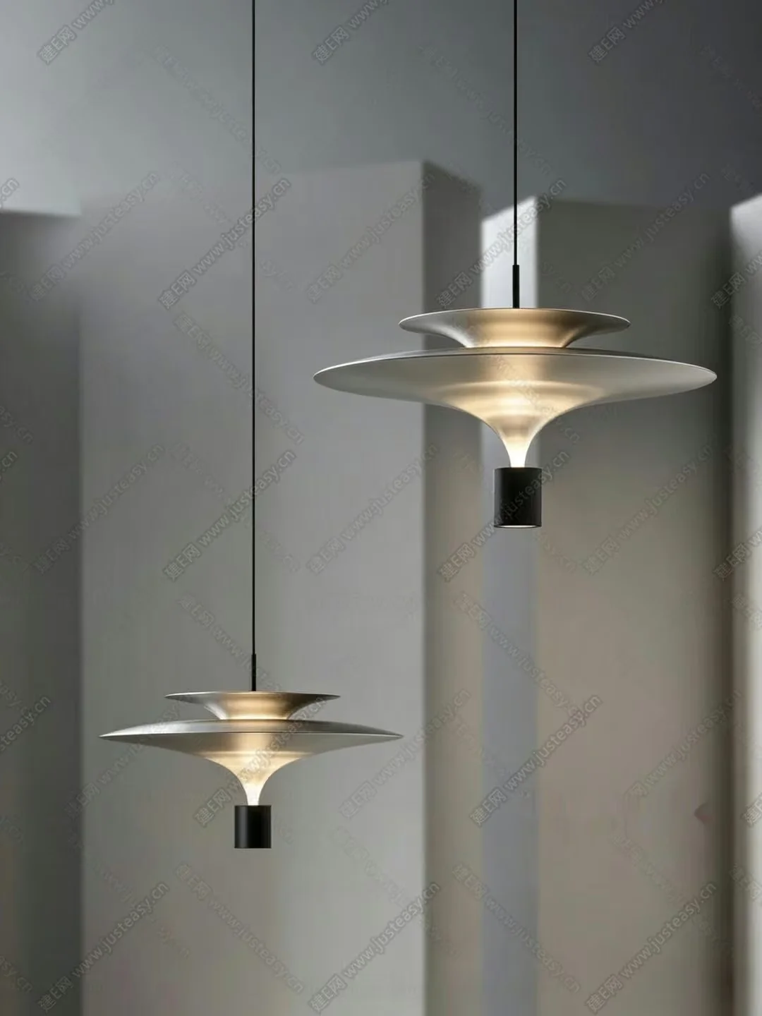Gold Light Fixture 3D Model – 15575 – CORONA Render