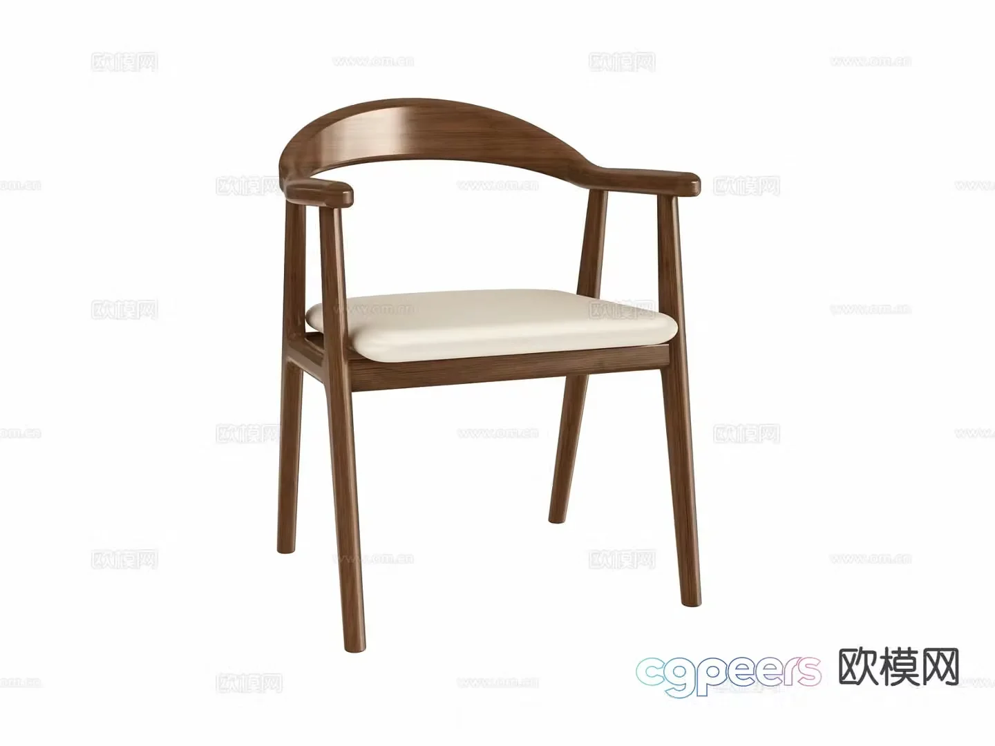 chair armchair 3d model