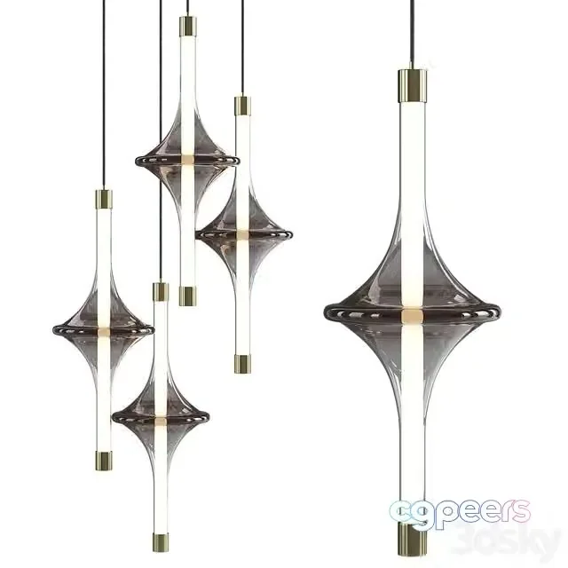 3ds Max Free – Rain Lamp by Bontempi Casa