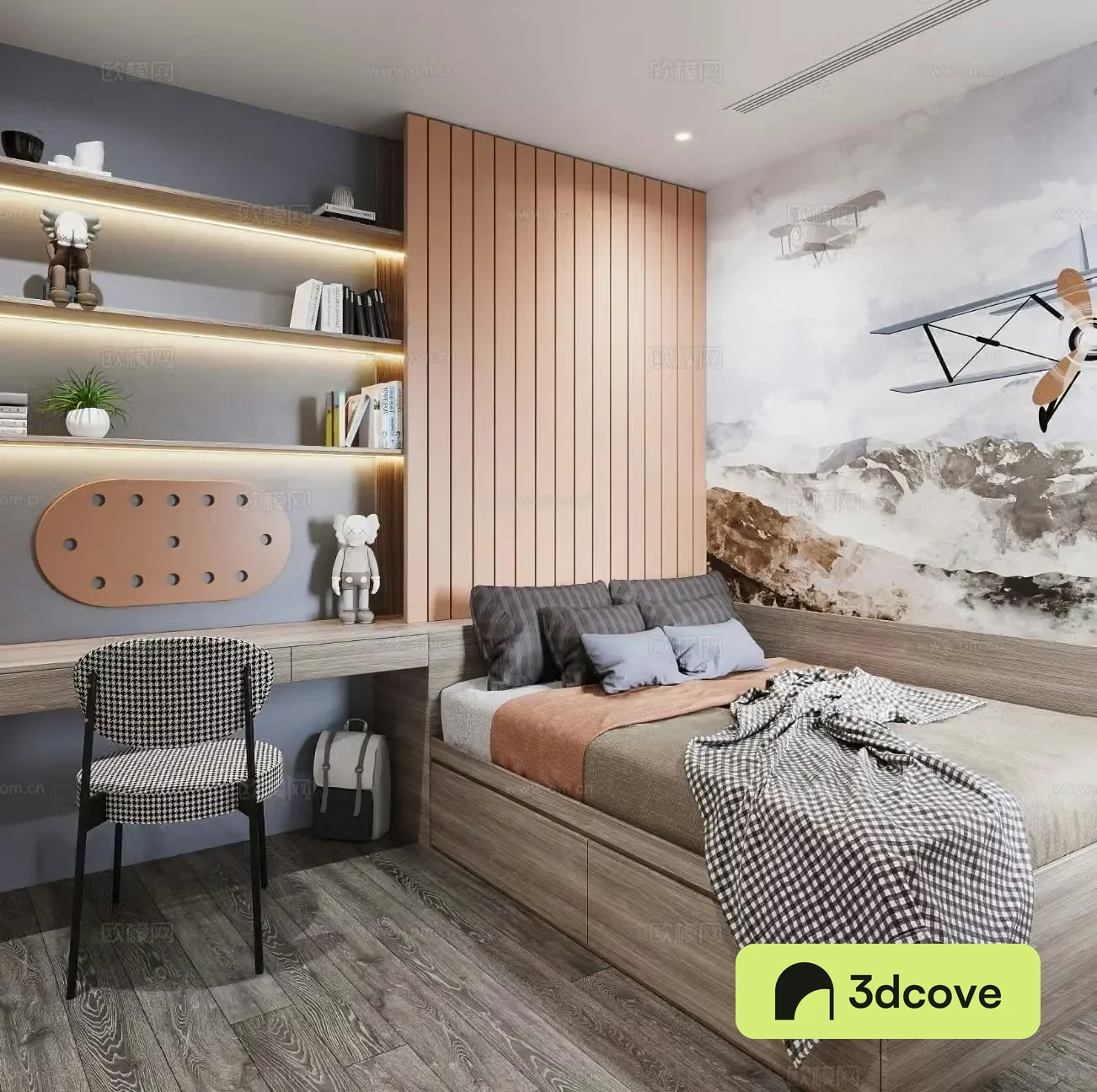 Modern children’s room