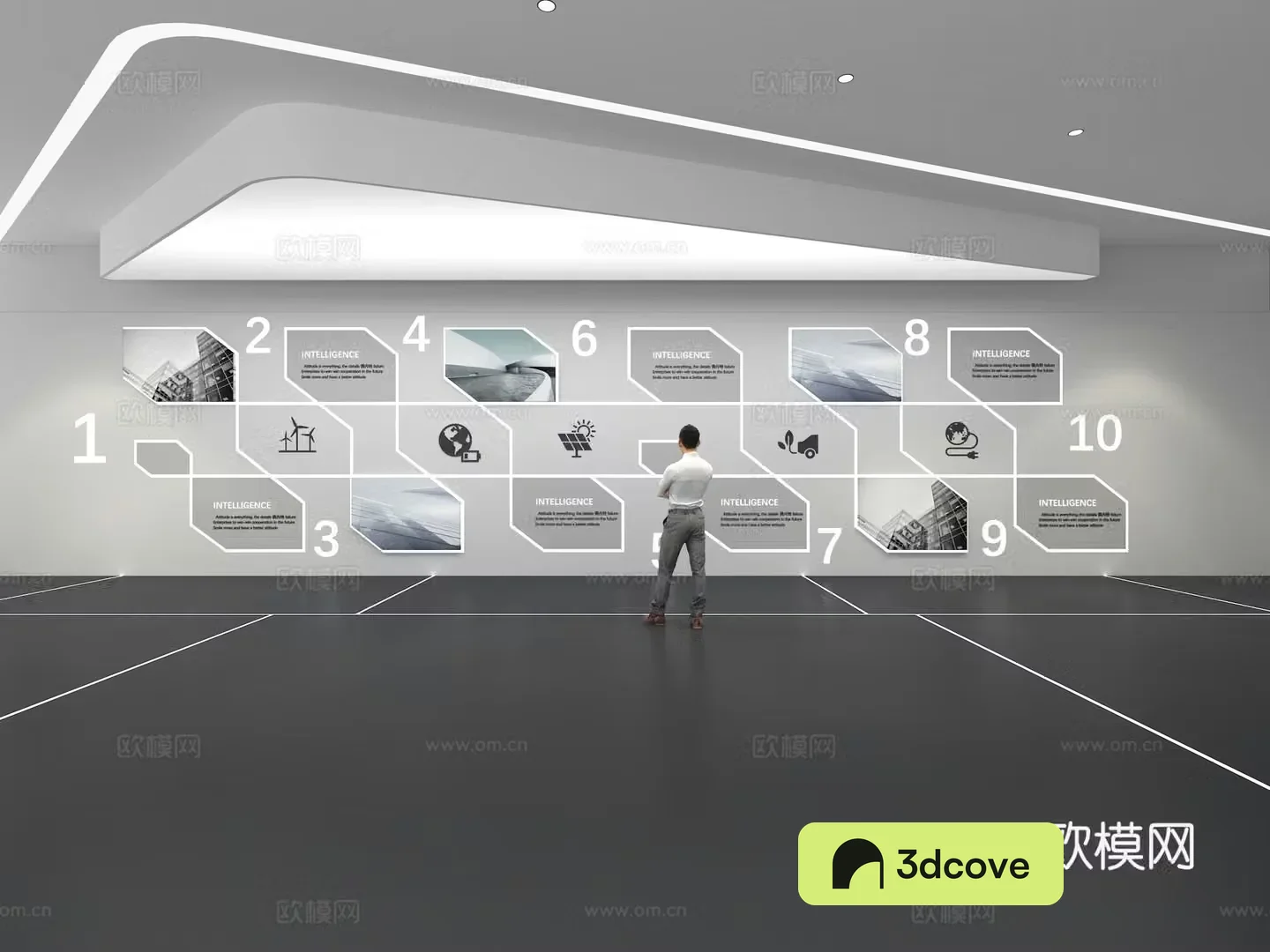Cultural wall Corporate culture wall Display wall Theme wall Exhibition hall Campus culture Corridor