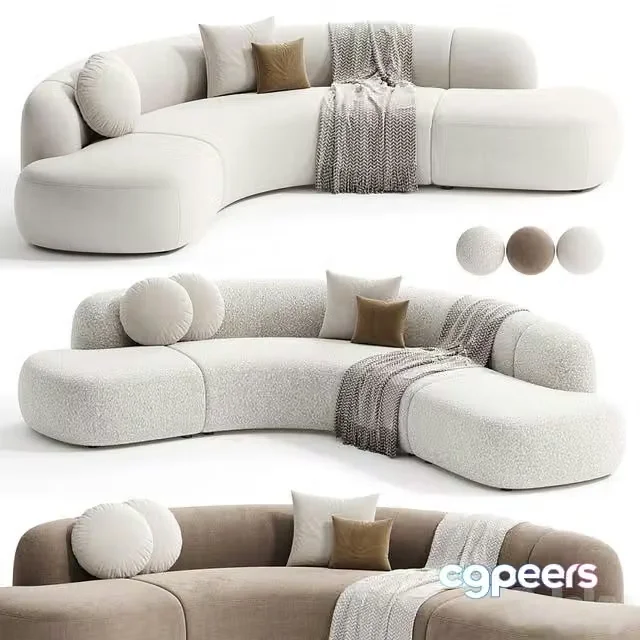 3ds Max Free – Sofa Bjorn by Eichholtz