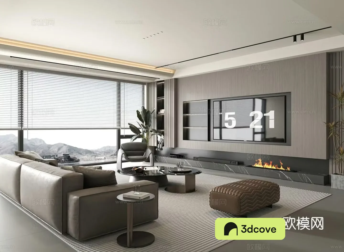 Modern living room