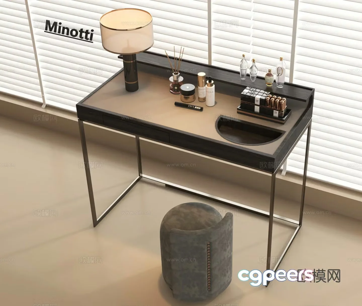Dressing table 3d model