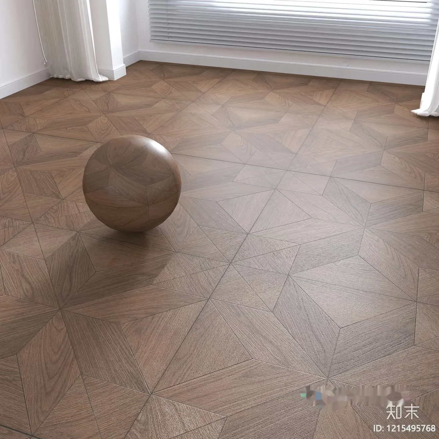 Modern Wood Floor 3D Model – 17482 – VRAY Render