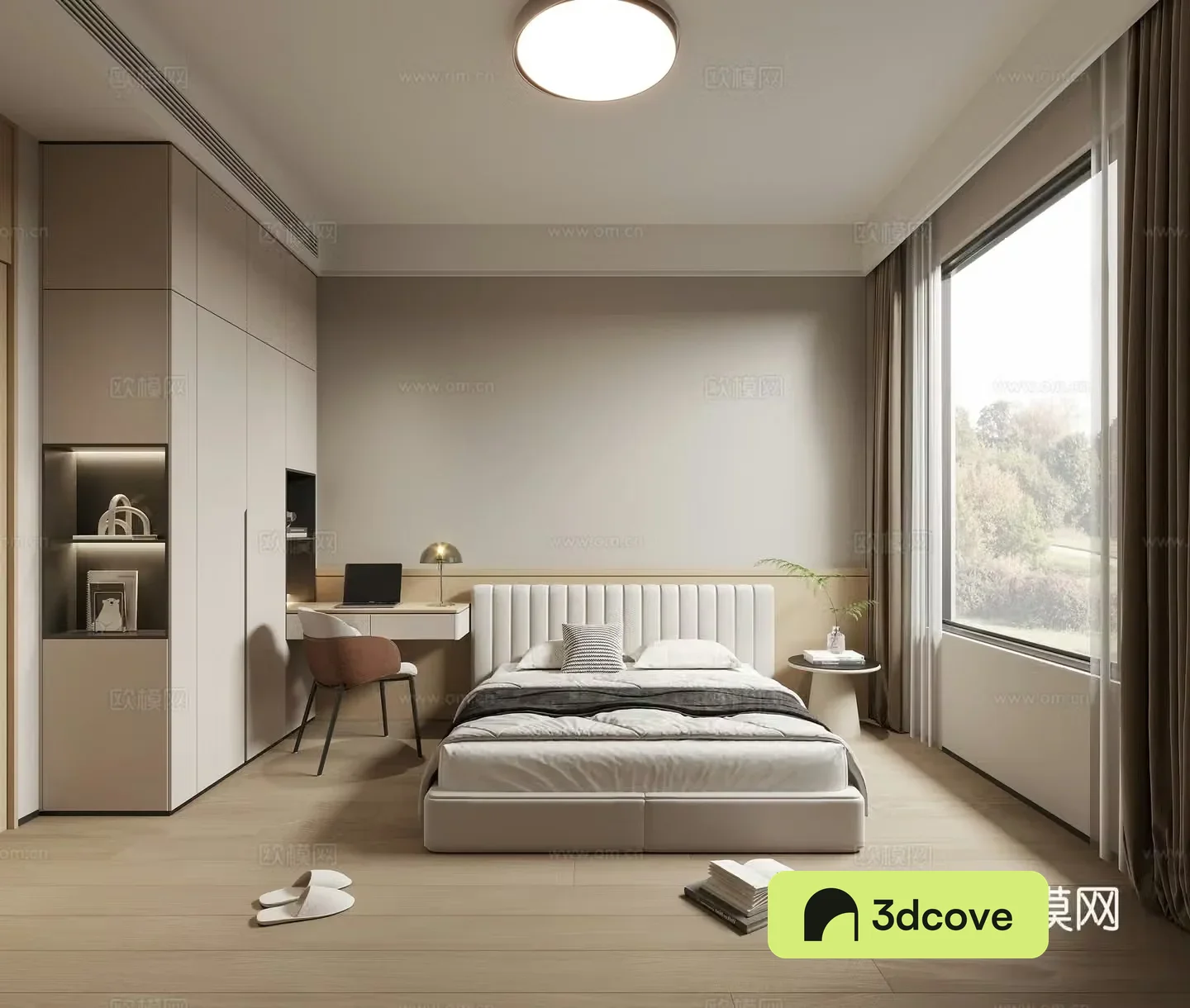 Modern girl room