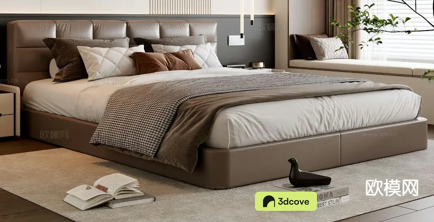 Italian double bed