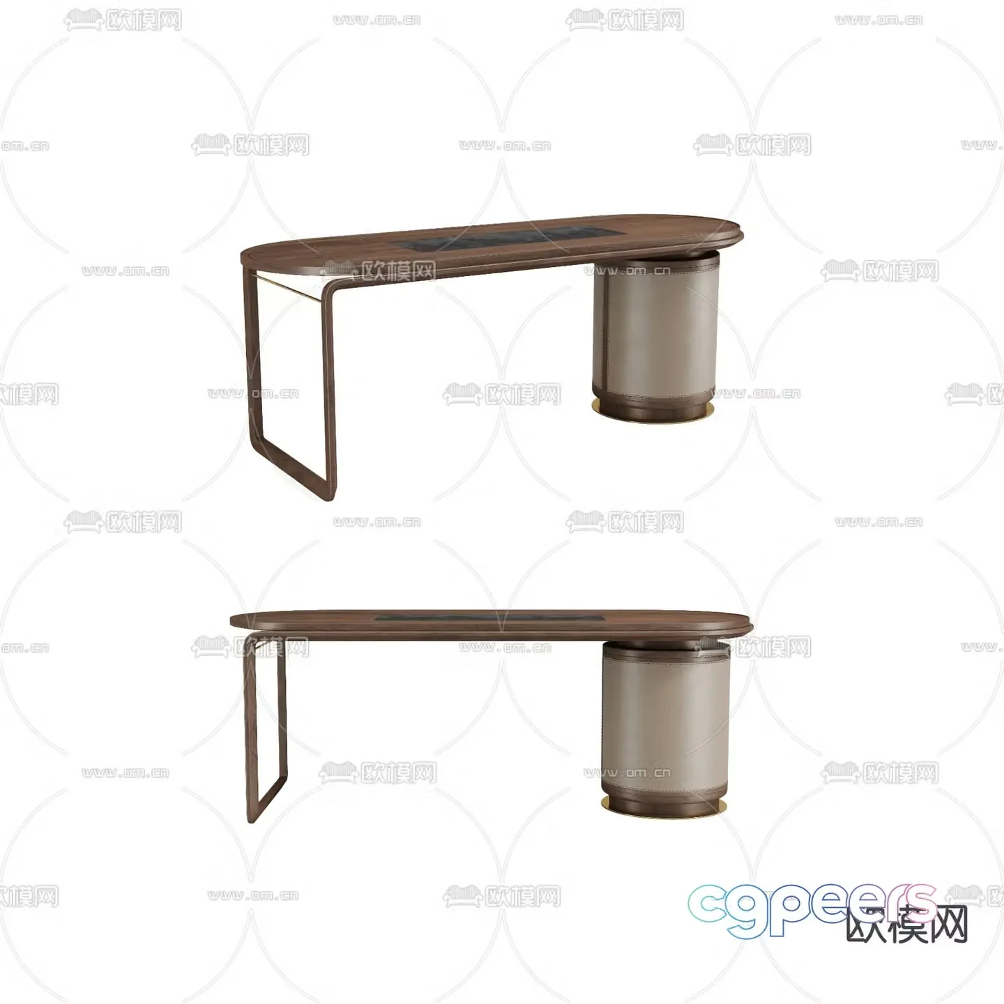 New Chinese tea table tea table 3D model